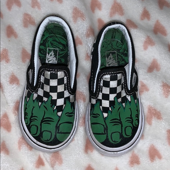 vans toddler hulk
